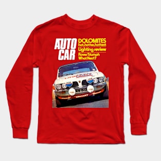 TRIUMPH DOLOMITE - magazine cover Long Sleeve T-Shirt